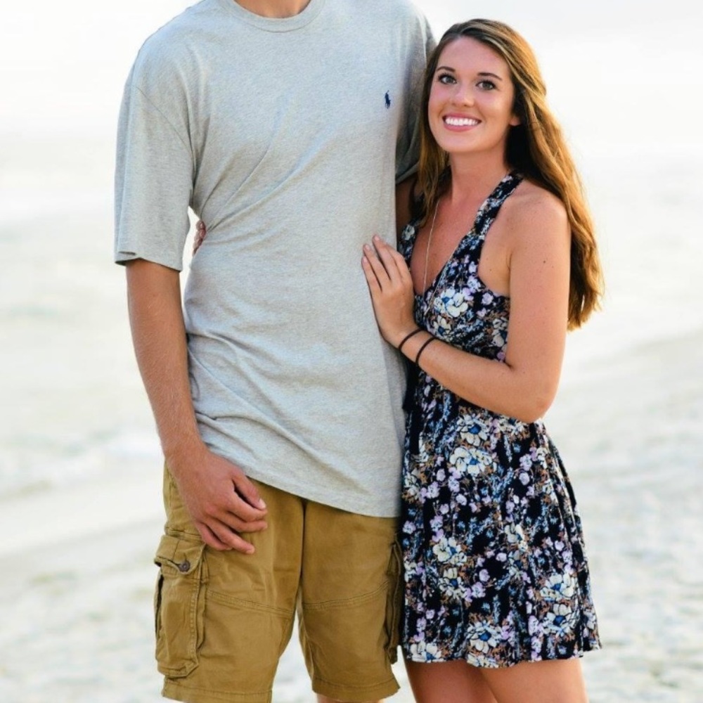 Floral free people mini dress